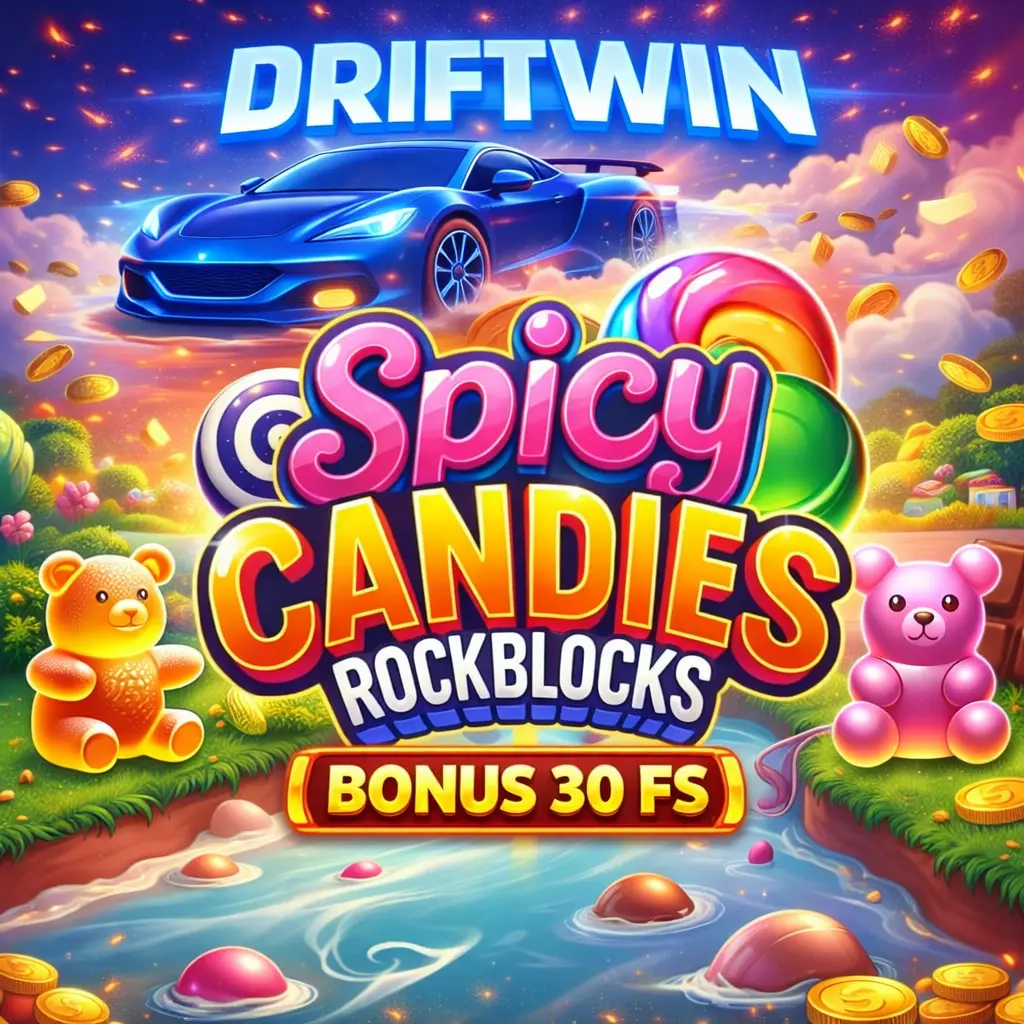 Бонус 30 фриспинов в Spicy Candies Rockblocks | Martin