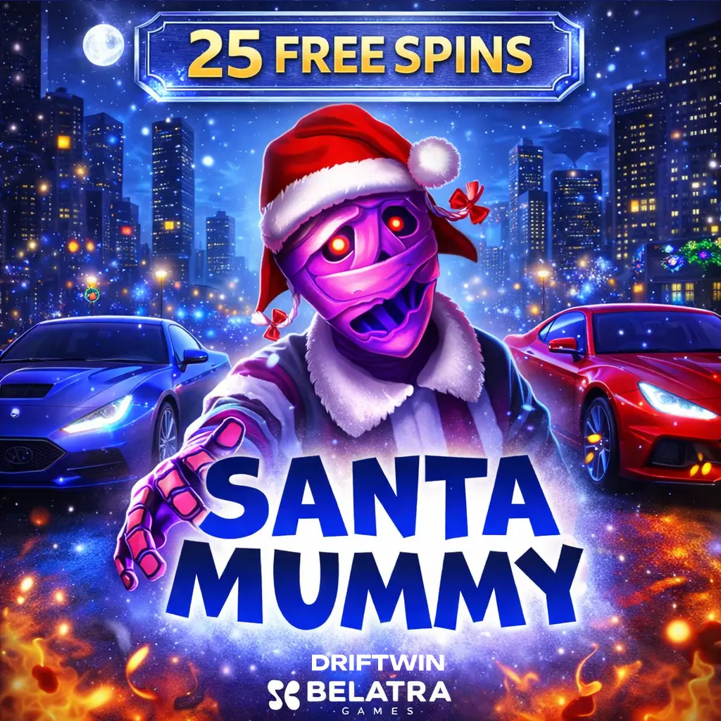 Бонус 25 фриспинов в Santa Mummy | Монро казино