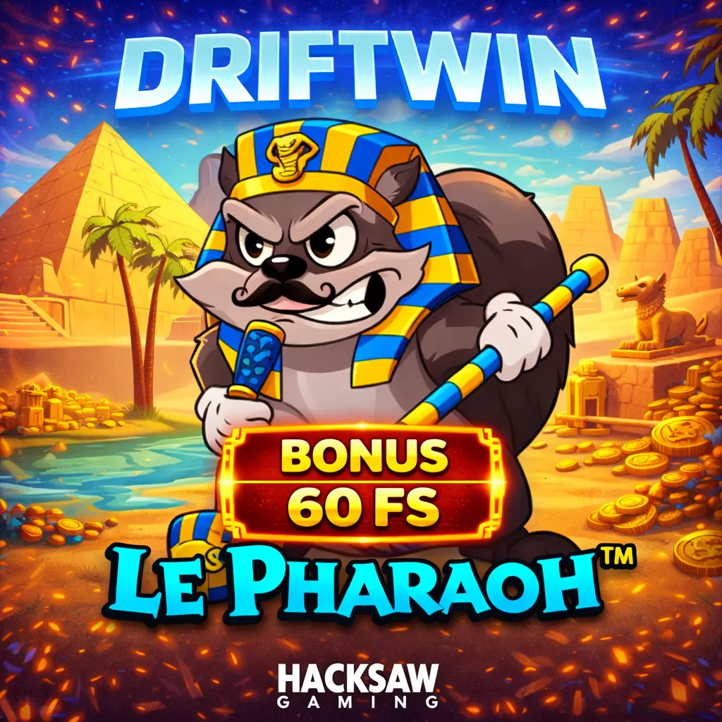 Бонус 60 фриспинов в Le Pharaoh от Hacksaw | Flagman